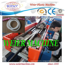 PA PVC Single Wall Corrugated Pipe Production Line